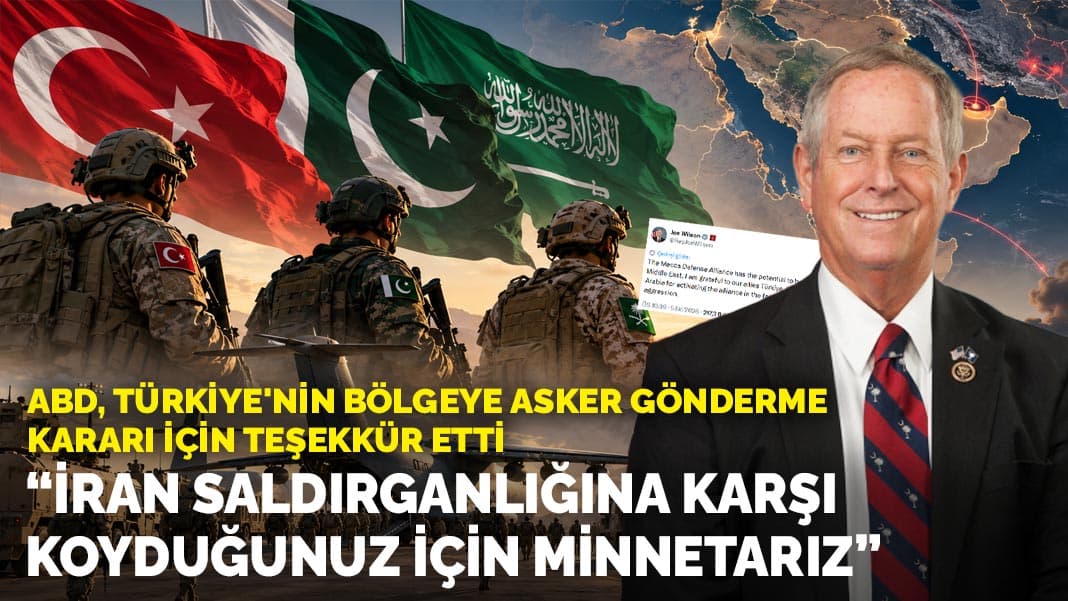 ABD’li Kongre üyesinden Mekke İttifakı’na destek mesajı