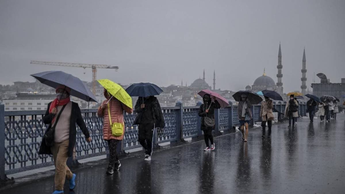 AKOM’dan İstanbul için yağış uyarısı
