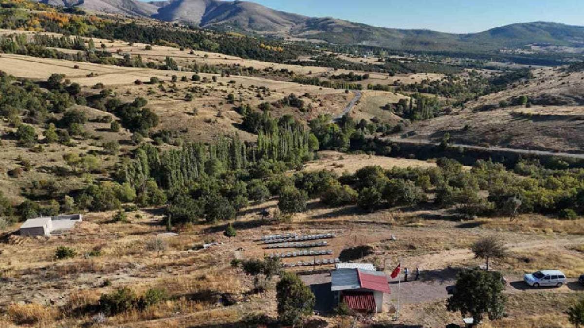 Çayıralan’da beş nesillik arıcılık geleneği 500 kilo bal üretti