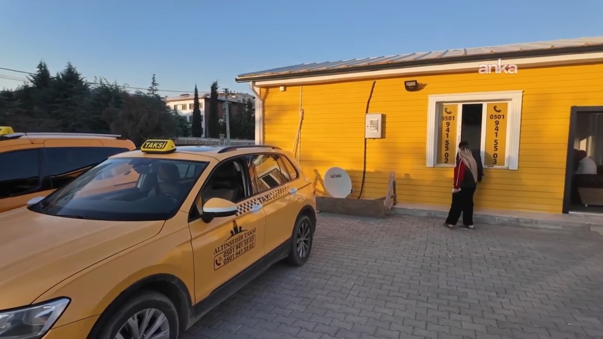 Adıyaman’da taksiciler için ilk kalıcı durak açıldı