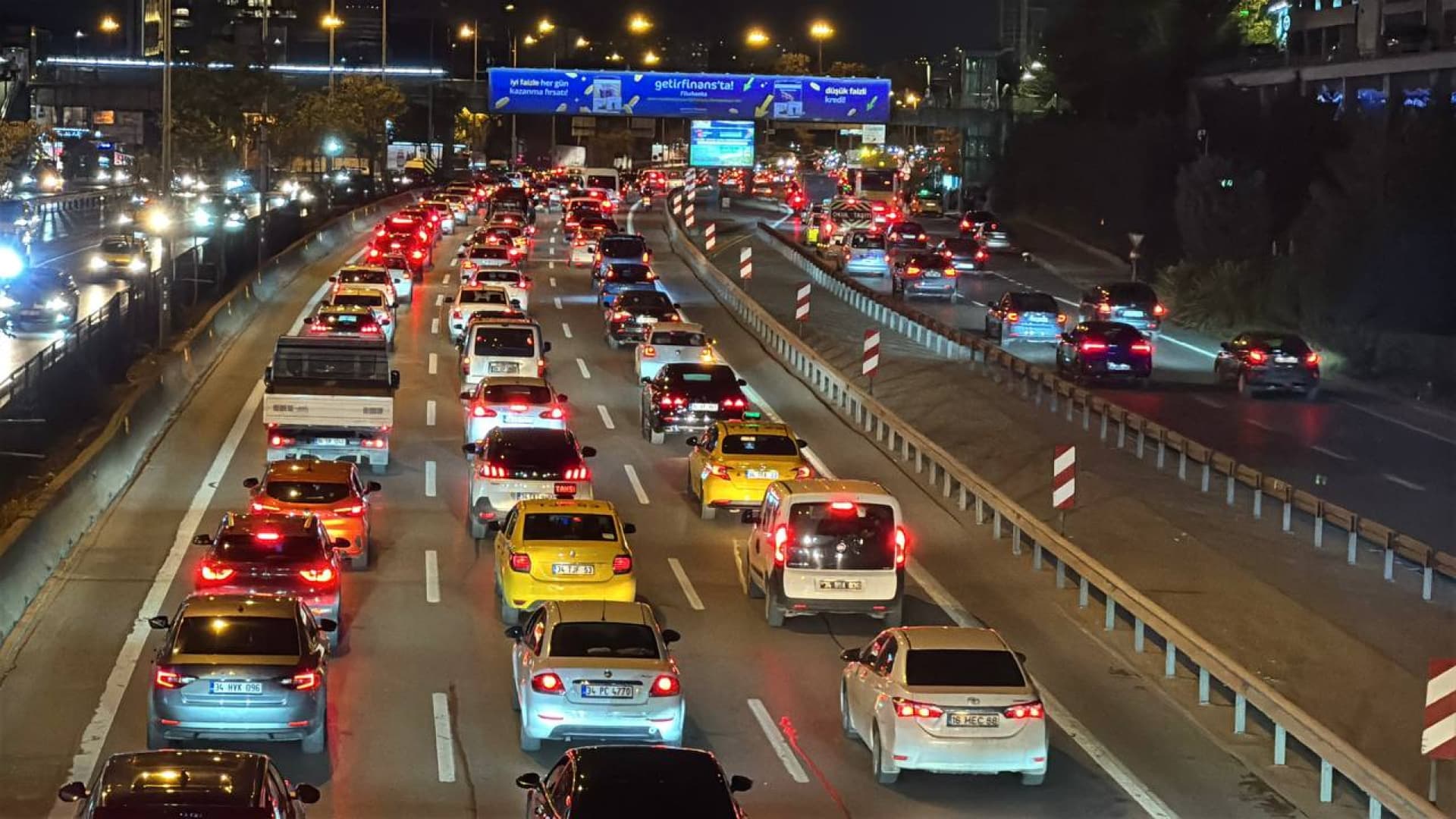 İstanbul'da trafik durma noktasında!