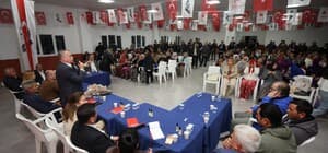Başkan Balaban üretici kadınlarla buluştu