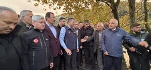 Bakan Çiftçi, yaraların sarılmaya çalışıldığı bölgeyi ziyaret etti