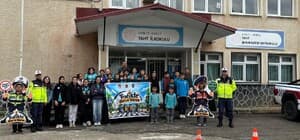 ‘Trafikte Ben de Varım' projesi köy okulunda başladı