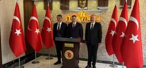 İçişleri Bakanı Çiftçi, Batman Valiliğini ziyaret etti