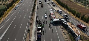 Manisa'daki otobüs kazasında ölü sayısı 12’ye çıktı