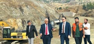 Sincik-Kahta Karayolunda çalışmalar devam ediyor