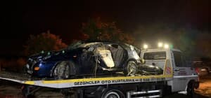 Kontrolden çıkan otomobil takla attı: 3 yaralı