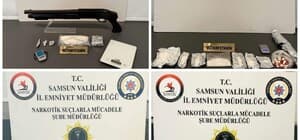 Samsun’da uyuşturucu operasyonu: 10 şahsa adli işlem