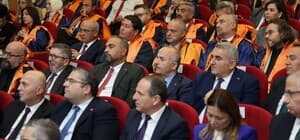 Rektör Akkaya, Sinop’ta YÖK Başkanı Özvar’ın katılımıyla düzenlenen programlarda yer aldı