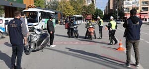 Elazığ’da kurallara uymayan 63 motosiklet sürücüsüne 1 milyon lira ceza