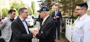 Vali Aydın Baruş’tan Şehit Ailesi ve Kıbrıs Gazisine anlamlı ziyaret