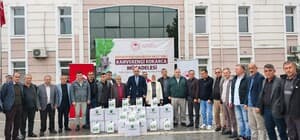 Düzce'de 14 bin samuray arısı doğaya salındı