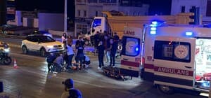 Bodrum’da motosikletin çarptığı yaya hayatını kaybetti Kaza güvenlik kamerasına yansıdı