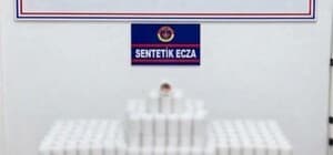 Manisa’da 42 bin 534 sentetik ecza ele geçirildi: 1 tutuklama