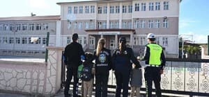 Erzincan’da okul çevrelerinde güvenlik denetimi yapıldı