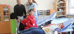 Çivril’de minikler 1 günde 100 ünite kan bağışı topladı