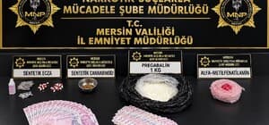 Mersin'de uyuşturucu operasyonu: 2 tutuklama