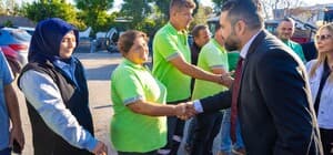 Mezitli Belediye Başkan Vekili Selağzı personelle bir araya geldi