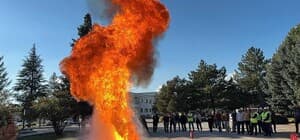 Erzincan’da yangın güvenliği ve ilk yardım eğitimi