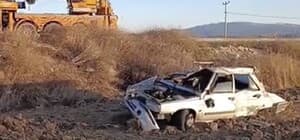 Burdur’da otomobil takla attı: 1 yaralı