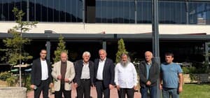 Taşova Belediye Başkanı Özalp, gazetecilerle bir araya geldi