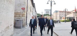 Şahinbey Belediyesi'nin projeleri Tokat protokolüne anlatıldı
