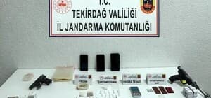 Tekirdağ'da evinde uyuşturucu ele geçirilen 2 zanlıdan biri tutuklandı