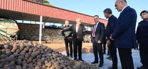 Vali Akbıyık, künar üreticilerinin taleplerini dinledi