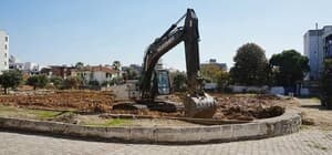 Germencik'te Ortaklar Kapalı Pazar Yeri için çalışmalar başladı