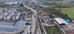 Düzce’de 600 metrelik yol trafiğe kapatıldı