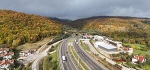 Bolu Dağı Tüneli geçişinde sonbahar güzelliği yaşanıyor