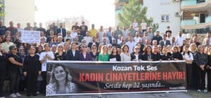 Kozan'da kadınlar, katledilen Sevda için tek ses oldu