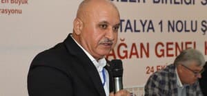 Eğitim-Bir-Sen Antalya Şubesi’nde Miran yeniden başkan seçildi
