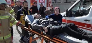 Kars Emniyeti’nde gerçeğini aratmayan yangın tatbikatı