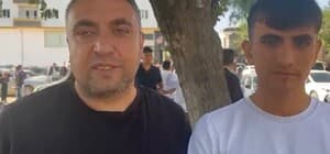 Gaziantep'te baba-oğul aynı okulda KPSS'ye girdi