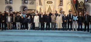 Kütahya’da sabah namazında gençlerin hatimleri için dua edildi