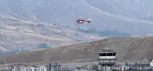 Metabolik hastalığı olan çocuk ambulans helikopter ile Van'a getirildi