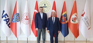 Kayseri Büyükşehir Belediye Başkanı Büyükkılıç'tan Bakan Çiftçi'ye ziyaret