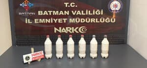 Batman'da aracın yakıt deposunda 5 kilo 200 gram sentetik uyuşturucu ele geçirildi