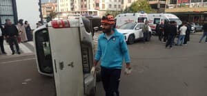 Bingöl’de otomobil ile pikap çarpıştı: 2 yaralı