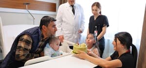 Kahramanmaraş'ta kalbi duran 2 yaşındaki çocuk, 1,5 ay sonra sağlığına kavuştu Minik Ahmet, doğum günü kutlanarak taburcu edildi
