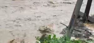 Karacabey'de dere taştı, ekipler bölgede çalışma başlattı