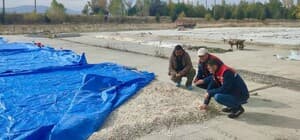 Çay’da kabak çekirdeği ve elma üreticilerine saha ziyareti