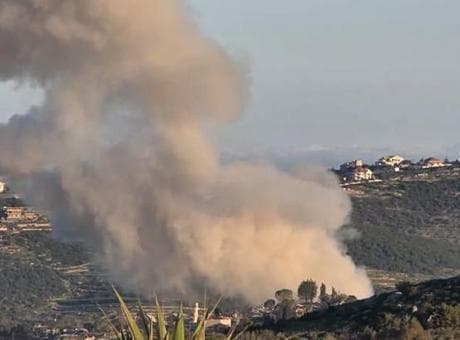 İsrail uçakları Lübnan’da Beni Hayyan’ı vurdu
