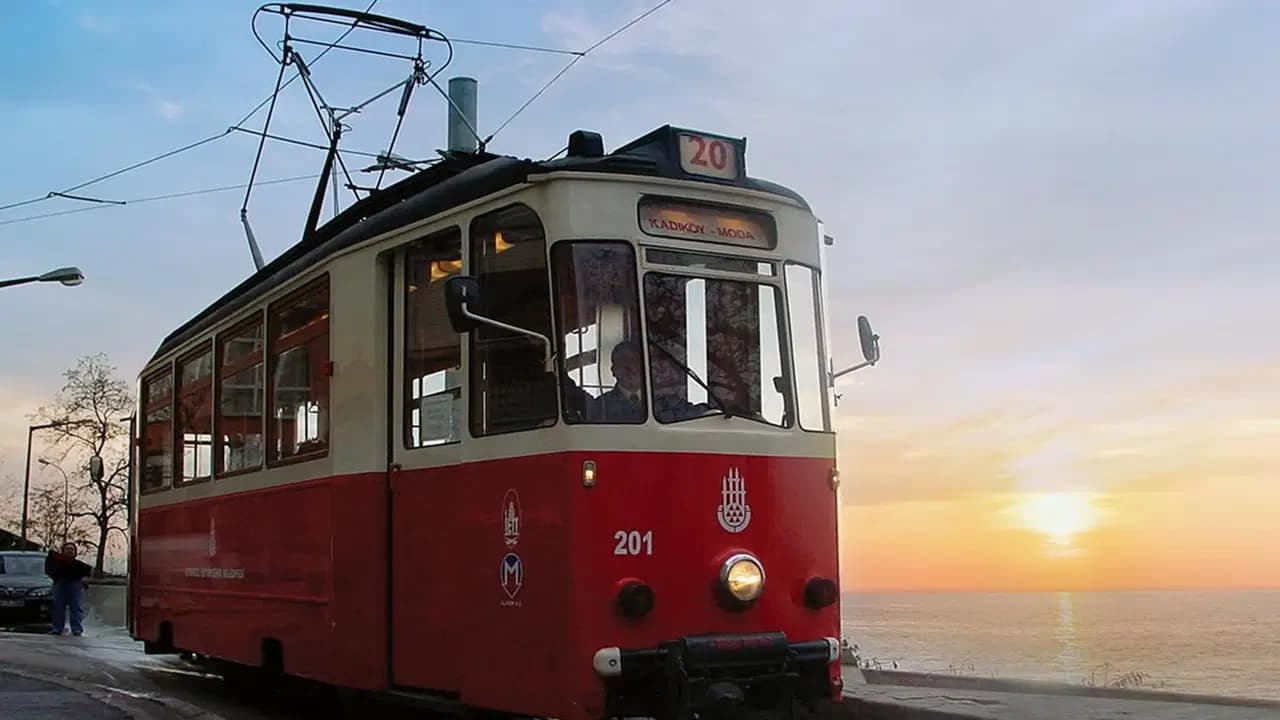 İBB’den Moda Tramvayı’na yenileme çalışması