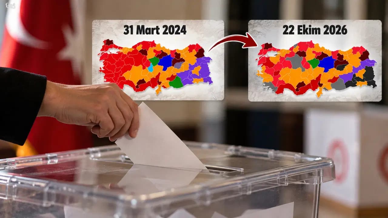 İki buçuk yılda 81 ilin 37’sinde belediye yönetimi değişti