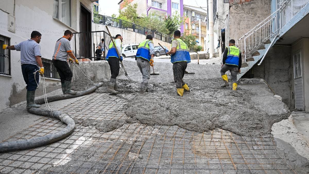 Bornova’da bir yol sorunu daha çözüldü