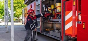 '110 Yaşar'ın 24 yıllık itfaiyecilik öyküsü