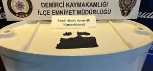 Demirci'de uyuşturucu operasyonu: 1 tutuklama